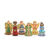 Hallmark Joy to the World Angels set of 6 miniature ornaments