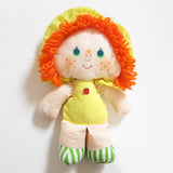 Front Apple Dumplin Strawberry Shortcake rag doll