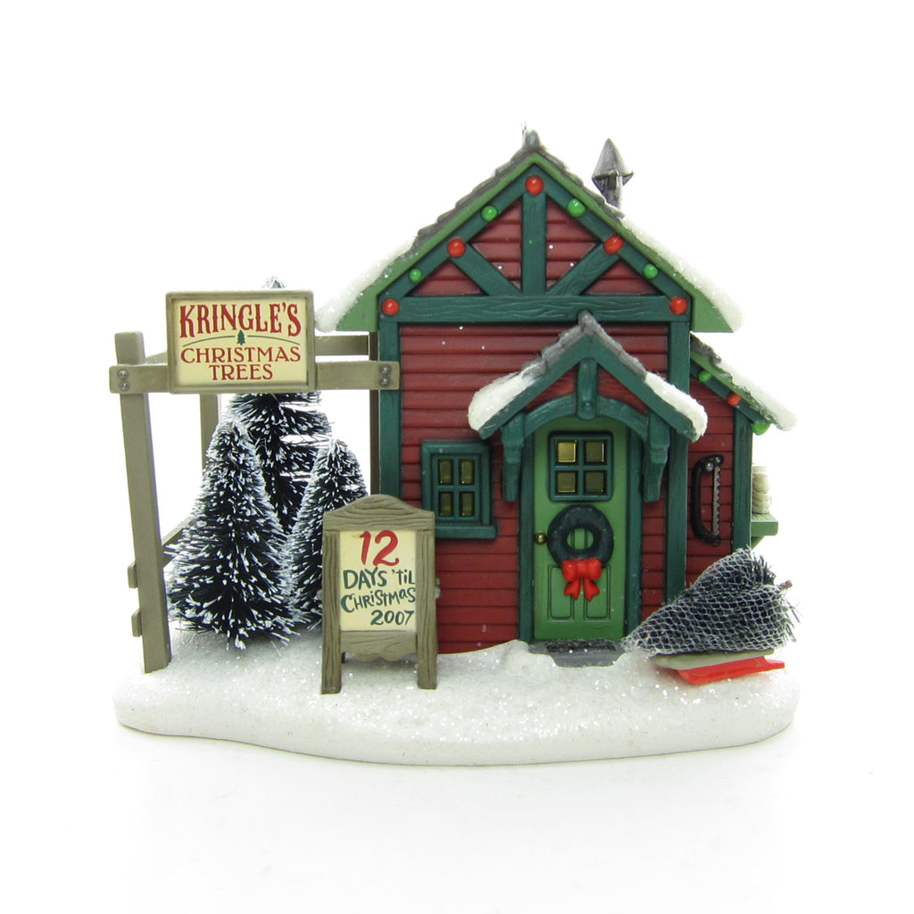 Kringle's Christmas Trees 2007 Hallmark Kringlewood Farms Keepsake Ornament