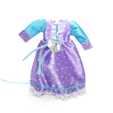 Vintage Lady LovelyLocks plush wrap dress from Enchanted Island Fashions