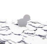 Lavender miniature chick paper punches or confetti