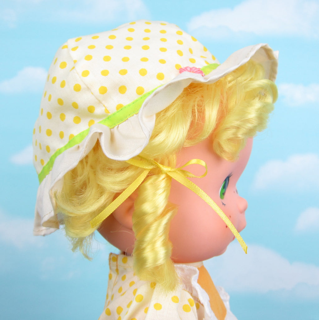 Replacement Hair Ribbons for Lemon Meringue Baby Blow Kiss Strawberry Shortcake Doll