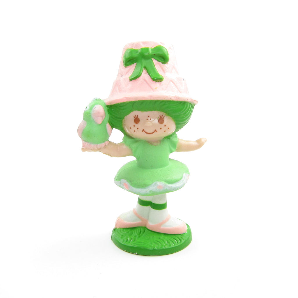 Lime Chiffon with Parfait Parrot PVC Miniature Figurine