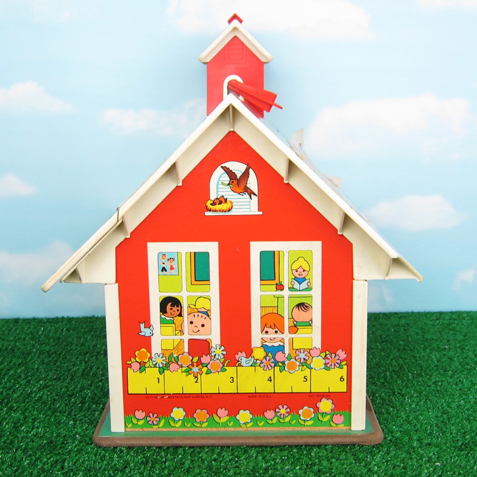 1971 fisher price sales schoolhouse