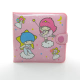 Little Twin Stars vintage 1987 pink vinyl wallet coin purse