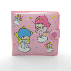 Little Twin Stars vintage 1987 pink vinyl wallet coin purse