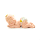 Vintage 1991 baby sleeping Magic Diaper Babies miniature figurine