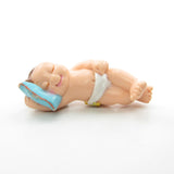 Magic Diaper Babies baby sleeping on pillow miniature figurine