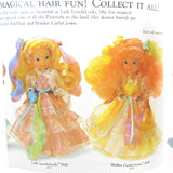 Lady LovelyLocks and Maiden CurlyCrown doll brochure