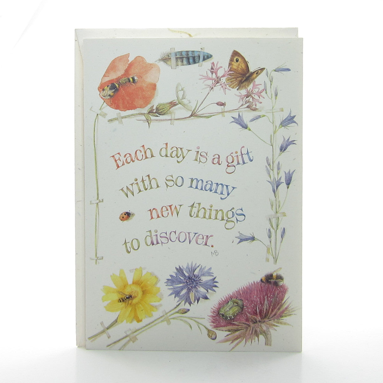 Each day is a gift Marjolein Bastin greeting card