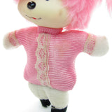 Poochie Little Lady vintage 4" plush miniature stuffed animal toy