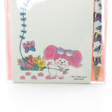Poochie Notes to Go necklace notepad with pencil