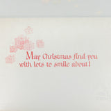 May Christmas find you with lots to smile about 