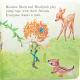 Herself the Elf's Summer vintage children's board book with flaps