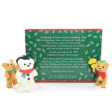 Vintage Hallmark Merry Miniatures Snowbear Season 3 piece set