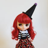 Witch hat hair clip for Blythe, Pullip, and playscale dolls