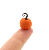 Miniature dollhouse Halloween pumpkin