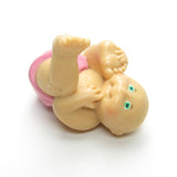 Cabbage Patch Kids Preemie girl in pink diaper miniature figurine
