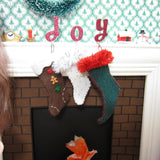 Miniature playscale doll Christmas stockings