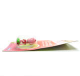 Strawberry Shortcake Picking Berries figurine with warped backcard