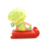 Apple Dumplin on a Sled miniature figurine