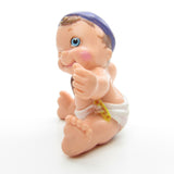 Magic Diaper Babies miniature figurine with purple beret and artist paint palette