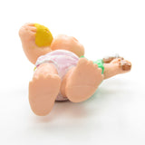 Magic Diaper Babies figurine with rubber ducky, towel and bath brush