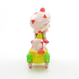 Vintage 1984 Strawberry Shortcake Riding a Tricycle miniature figurine