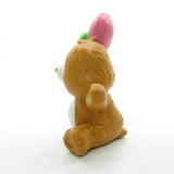 Tenderheart Bear Holding Heart-Shaped Balloons vintage Care Bears miniature figurine