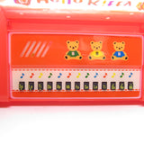 Vintage 1992 Hello Kitty pencil box case with sharpener, miniature piano