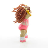 Cabbage Patch Kids poseable girl with brown yarn hair