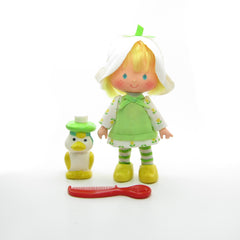 Mint Tulip Strawberry Shortcake doll with Marsh Mallard pet