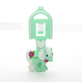 Minty My Little Pony bookmark on ribbon choker necklace