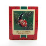 Hallmark Mouse in the Moon vintage Christmas ornament