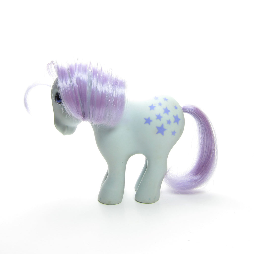 Blue Belle My Little Pony Vintage G1 with Concave Feet