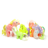 Best Wishes, Yum Yum, Party Time, Celebrate, and Baby Frosting ponies