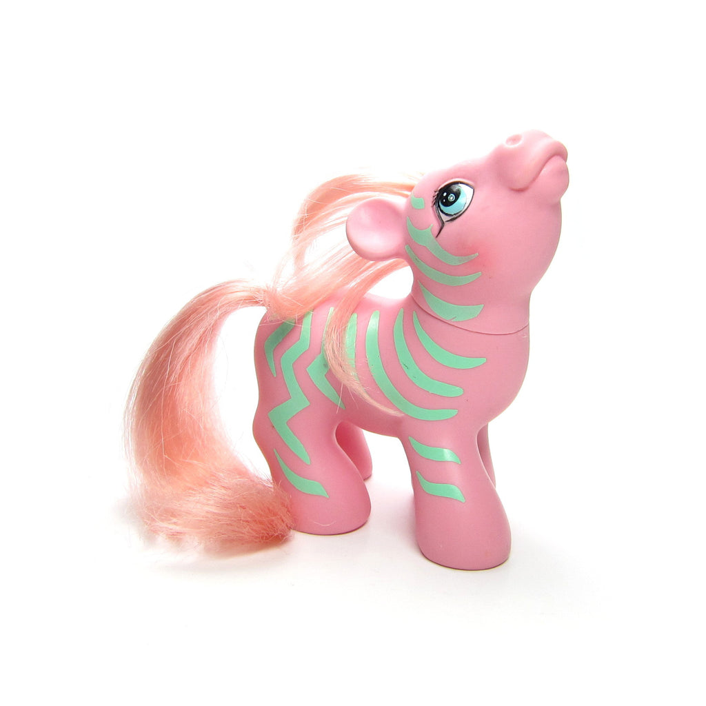 Zig Zag the Zebra My Little Pony Vintage G1 Pony Friends