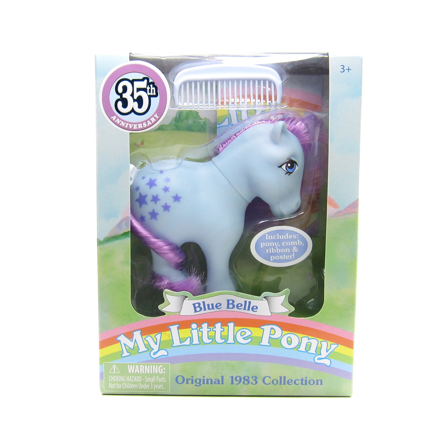 Blue Belle My Little Pony 35th Anniversary classic toy