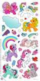 My Little Pony Colorforms reusable vinyl stickers