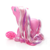 Crystal Lace My Little Pony G3 Jewel Ponies with flower brush