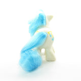Newborn Dangles pony with blue hair