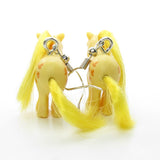 My Little Pony Butterscotch earrings