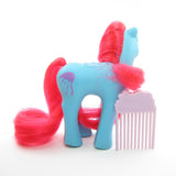 Non display side of Tropical Breeze Flutter Pony with comb