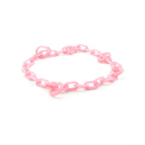 Pink plastic charm bracelet for My Little Pony mommy or mummy charms