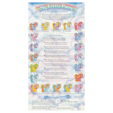 My Little Pony Mummy Charms checklist poster