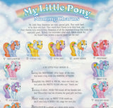 My Little Pony Mummy Charms checklist poster