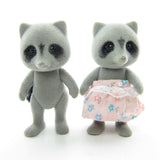 Chestnut Gray Raccoons Sylvanian Families toys