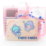 Little Twin Stars name cards pouch on chain