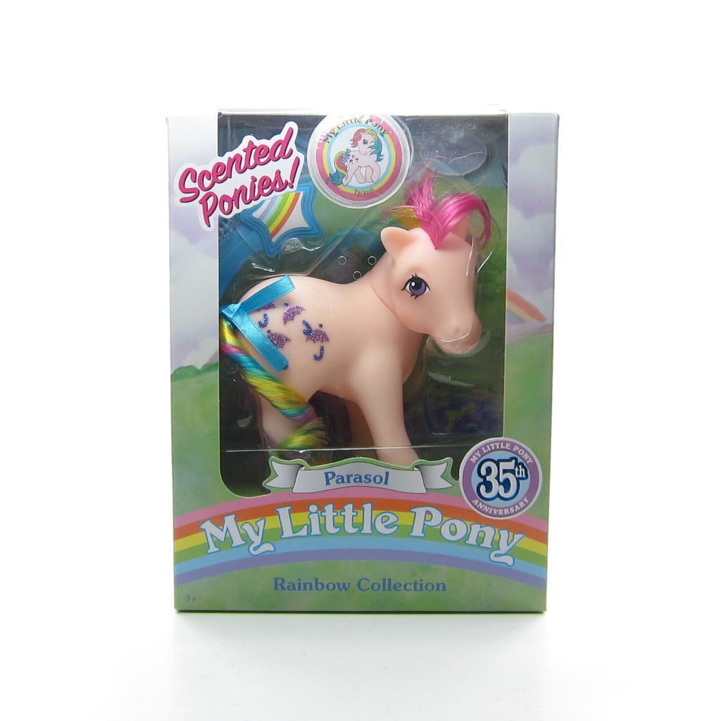 Parasol 35th Anniversary My Little Pony Scented Ponies 2018 Classic Toy