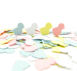 Pastel mix chick paper punches